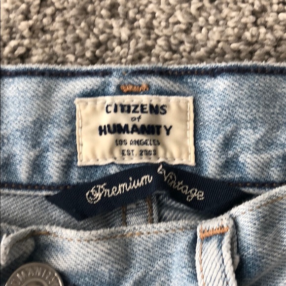 Citizens of humanity embroidered jeans - Picture 6 of 8